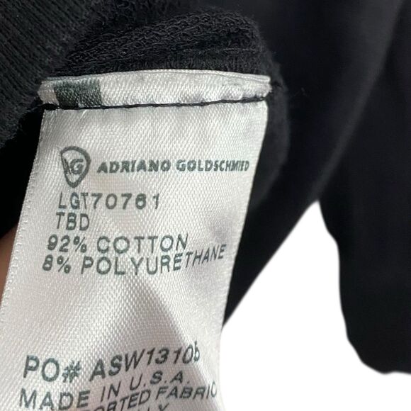 AG Adriano Goldschmied Womens S Black Sweatshirt Crewneck Boxy Cozy Sweater NEW - Picture 6 of 8